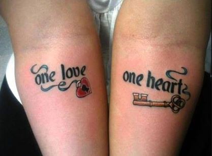 Tatuaggi di coppia, formula 2x1